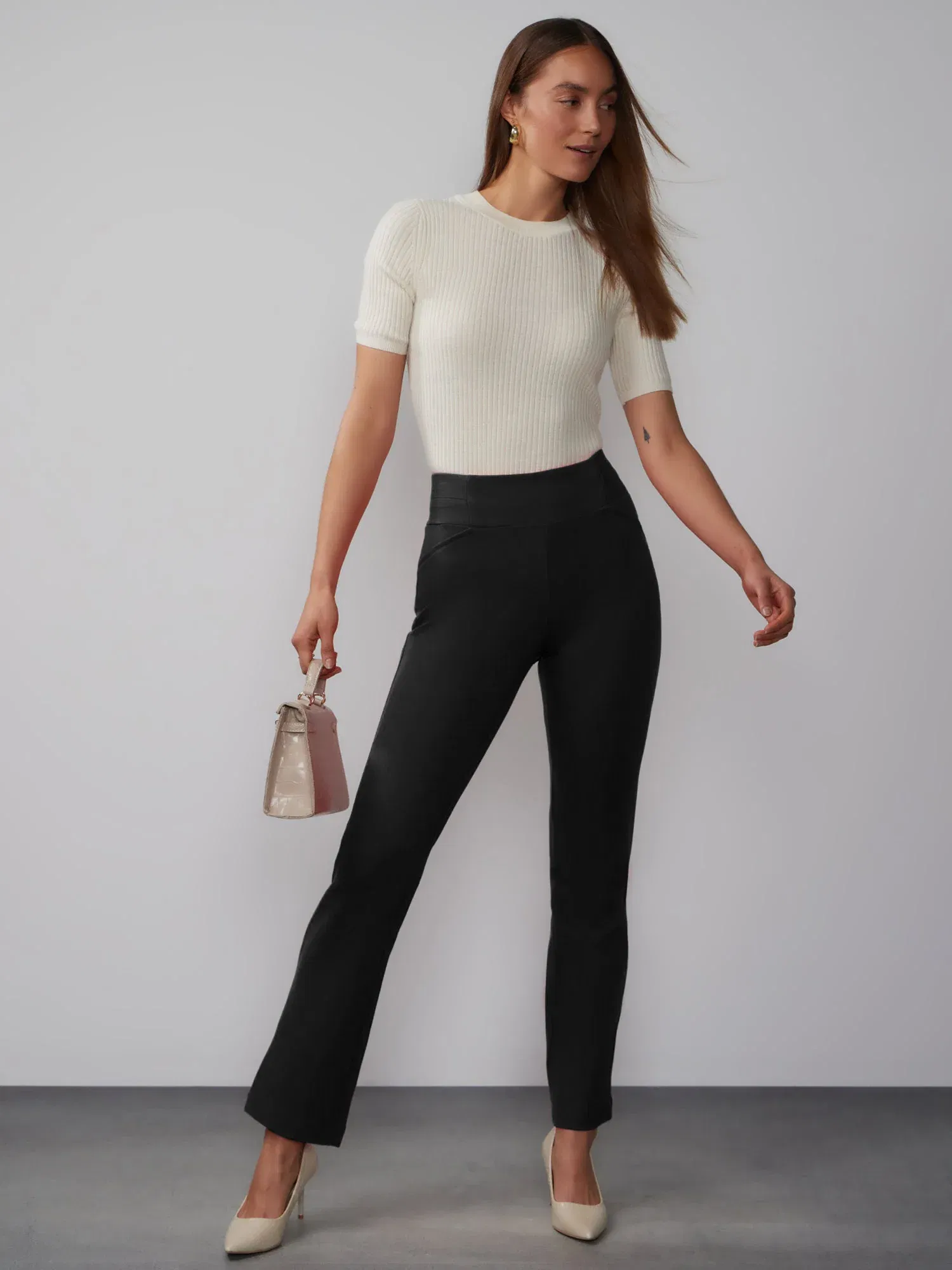 Ponte Straight Fit Pant