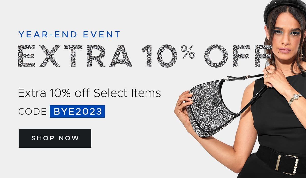 Year-End Event!: Extra 10% Off - Code BYE2023