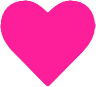 Follwing Heart Icon