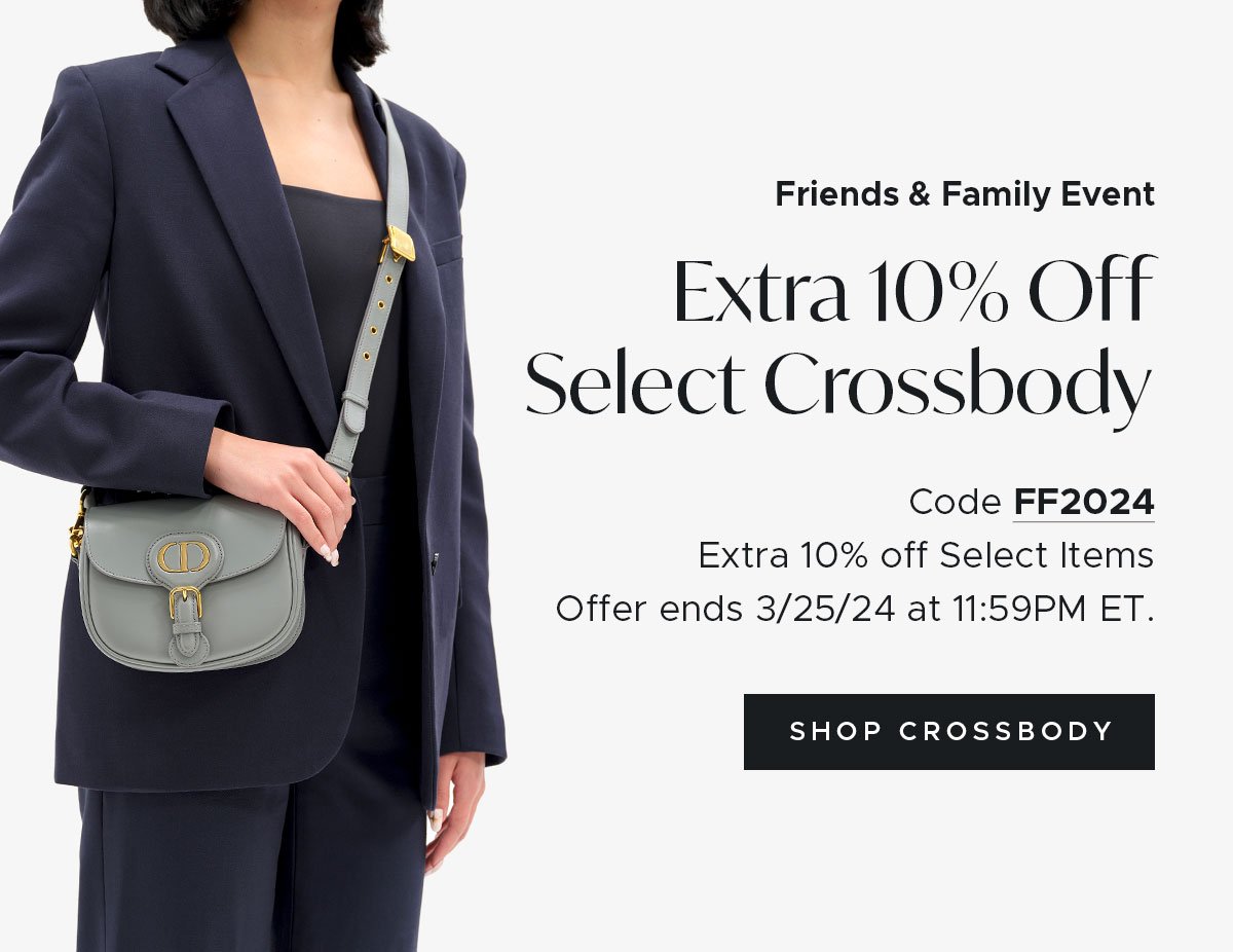 Extra 10% Off Select Crossbody