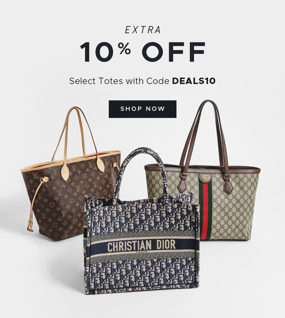 Extra 10% Off Select Totes 