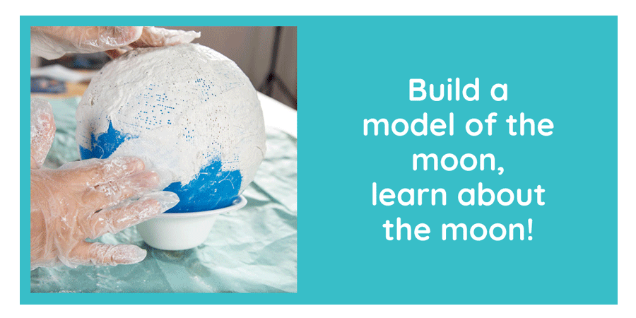 Surprise Ride Moon Kit - Build a model of the moon, learn about the moon!