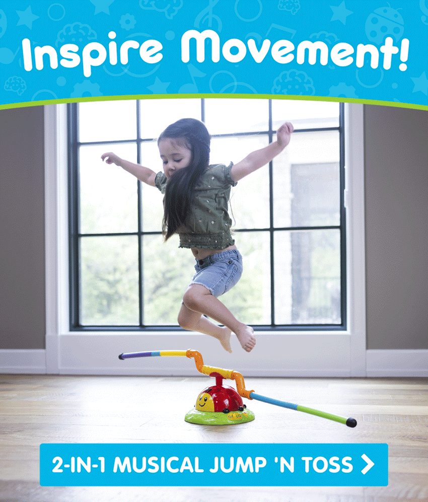 Insprie Movement - 2-in-1 Musical Jump 'n Toss - Shop Now