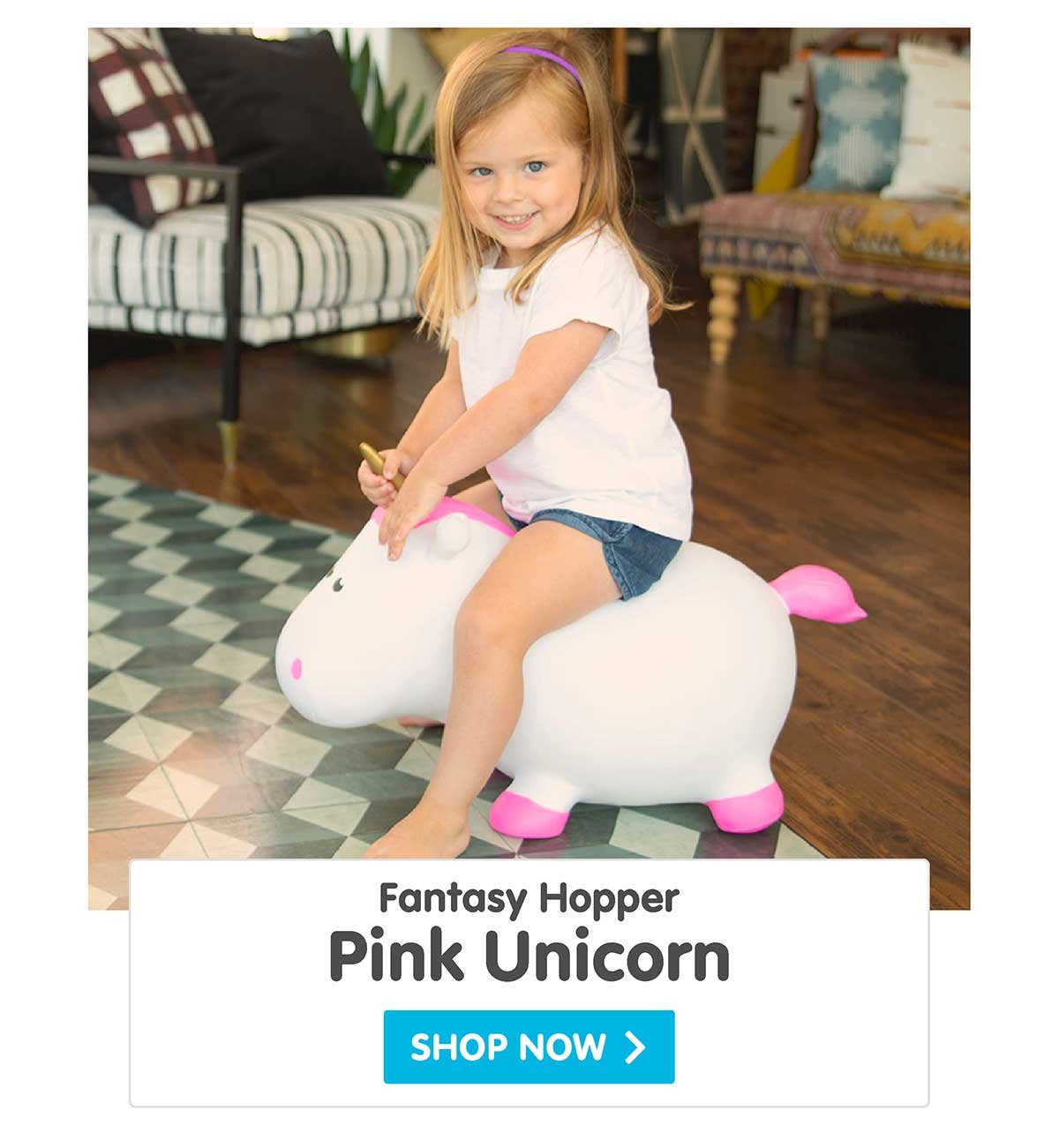 Fantasy Hopper - Pink Unicorn