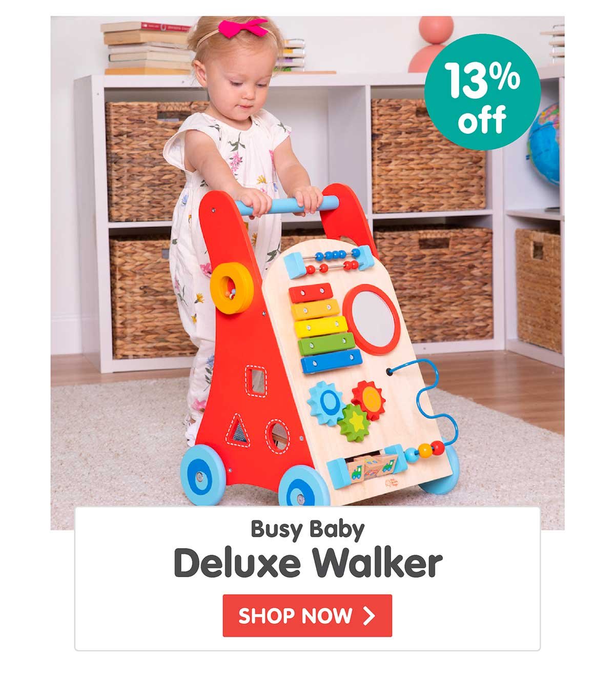 Busy Baby Deluxe Walker