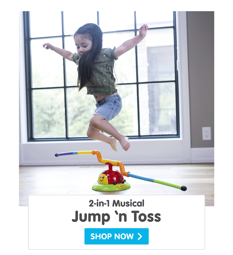 2-in-1 Musical Jump 'n Toss