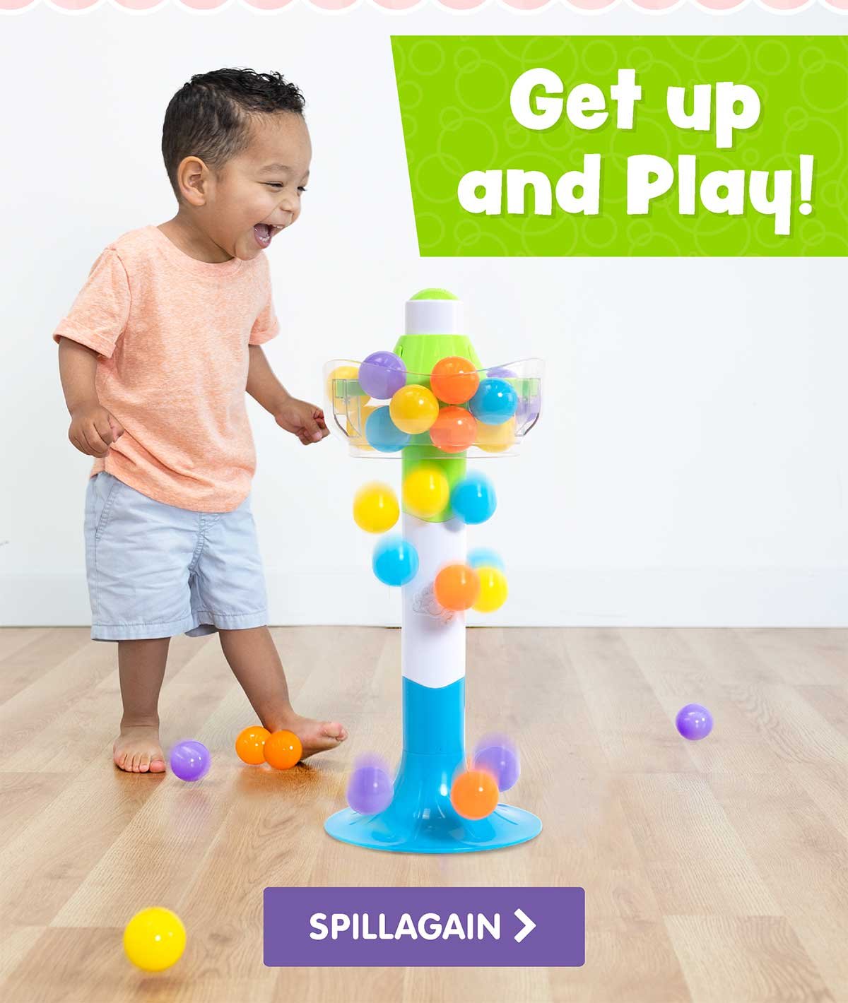 Get up and Play! - SpillAgain - Shop Now