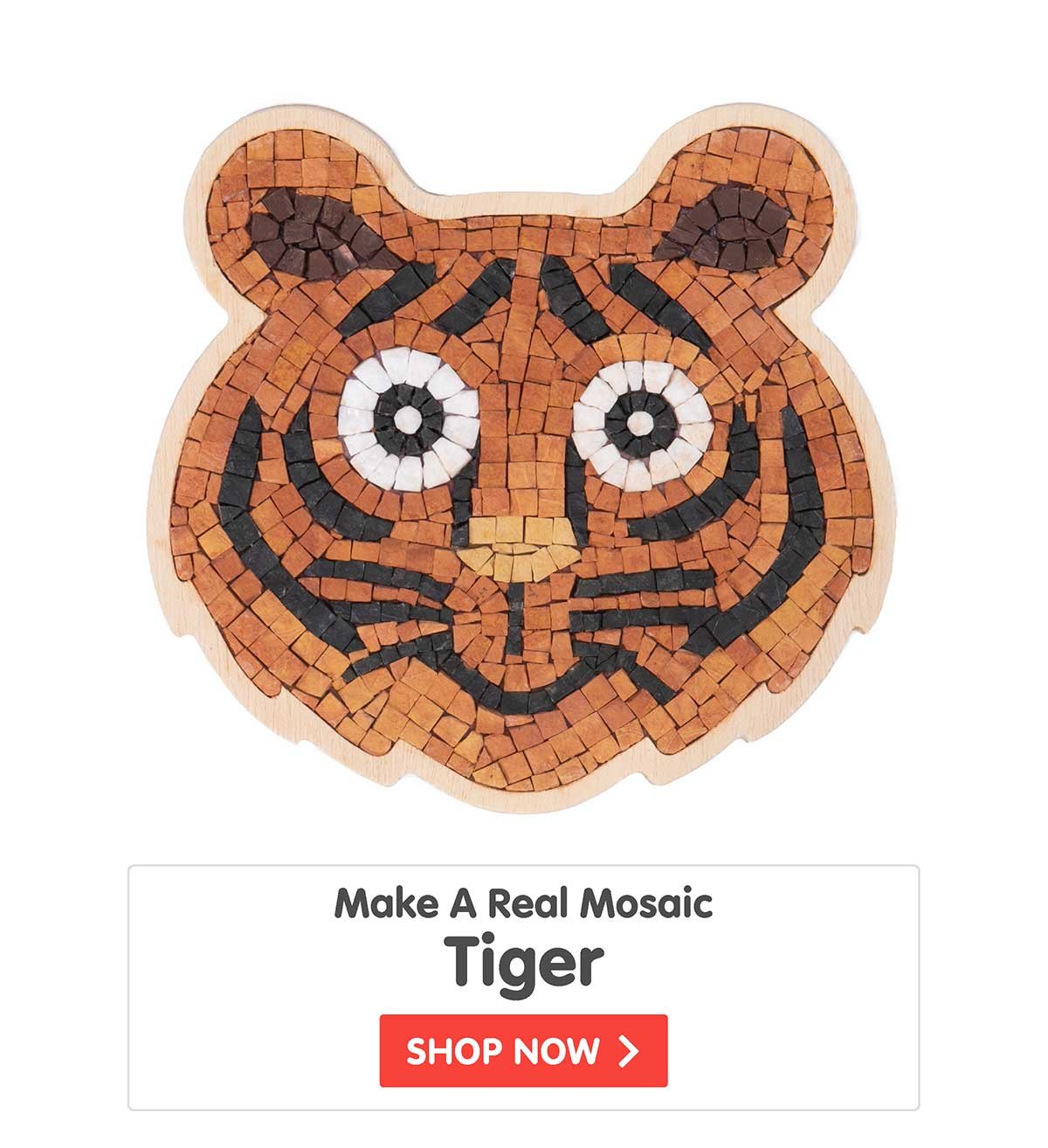 Make A Real Mosaic - Tiger