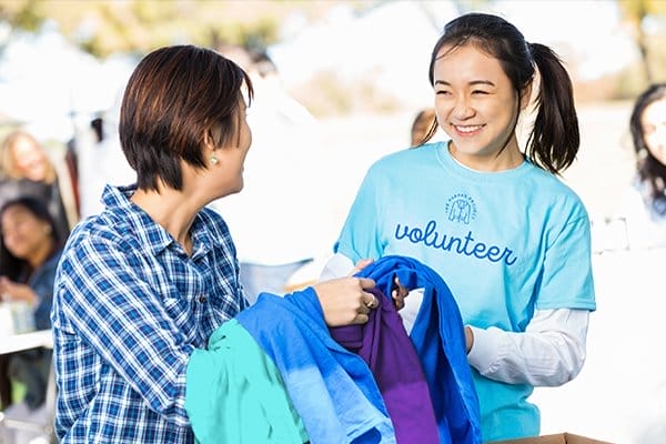 Promo products are customizable and great for outfitting volunteers. 