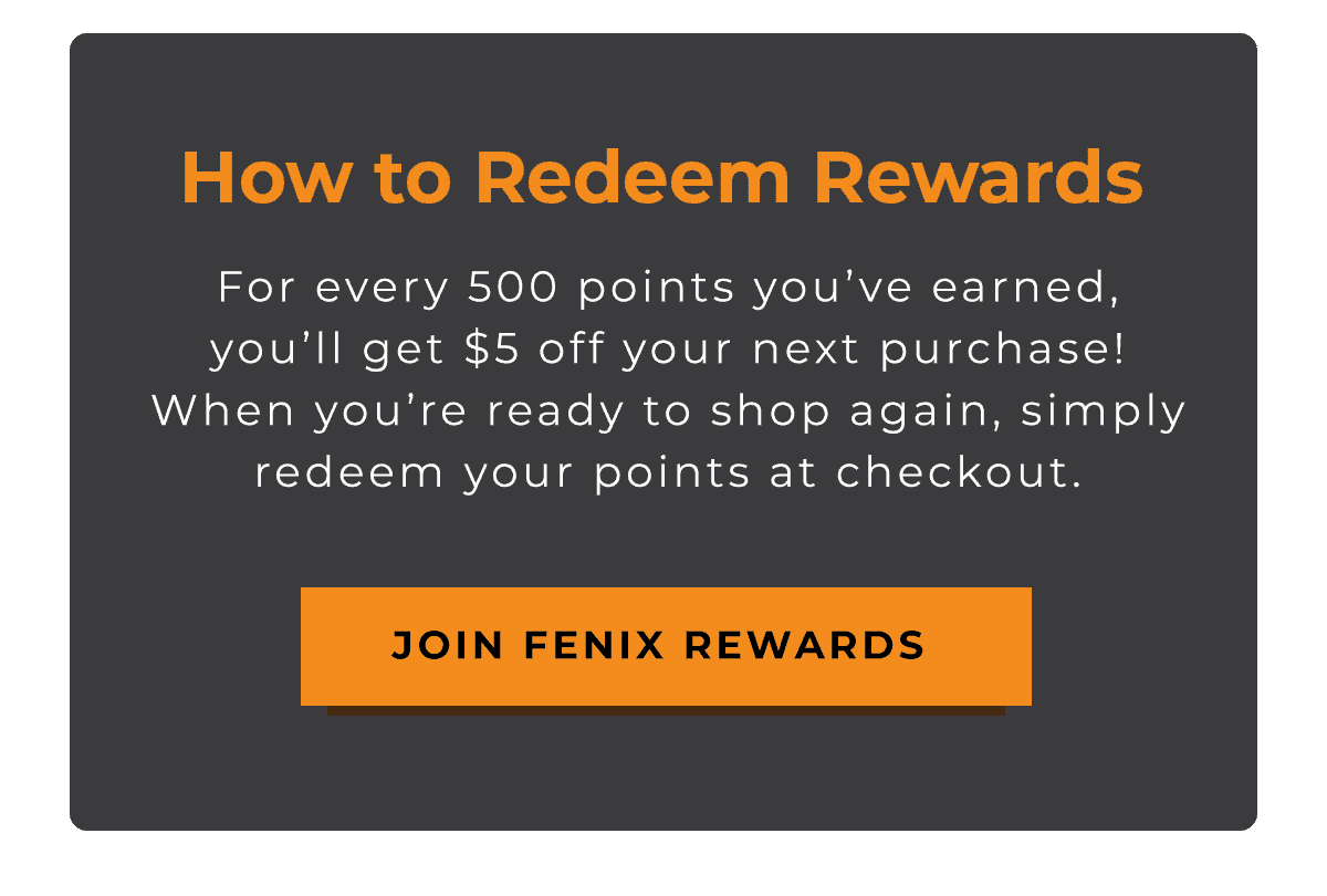 Join Fenix Rewards