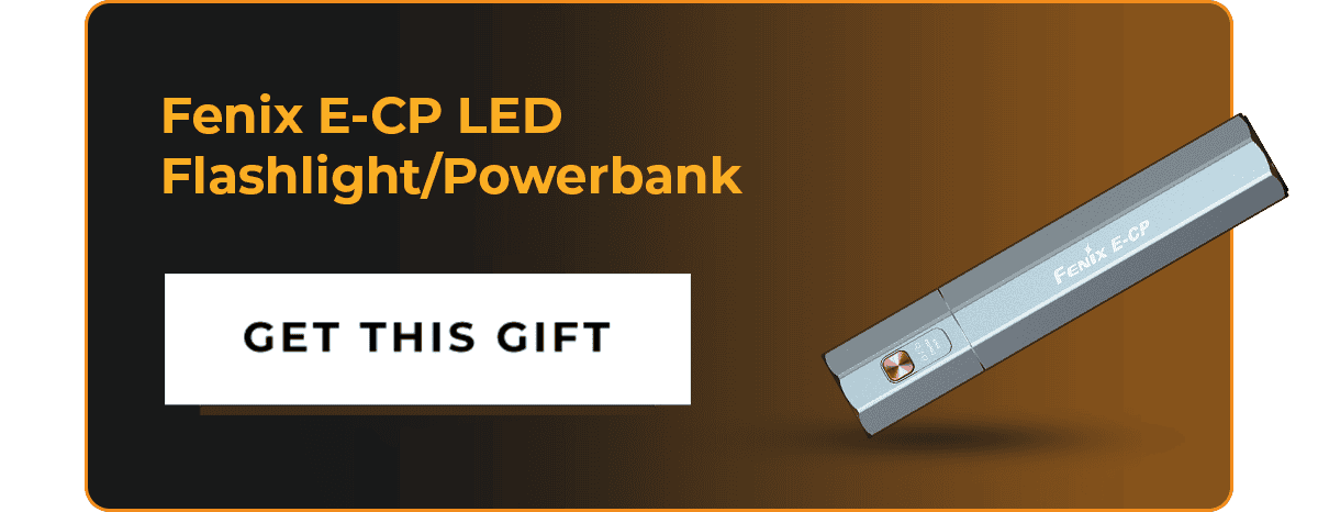 Fenix E-CP LED Flashlight/Powerbank