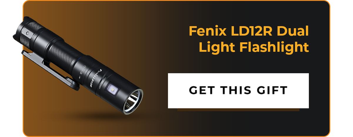 Fenix LD12R Dual Light Flashlight