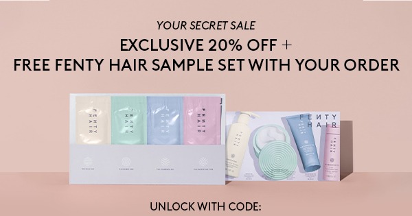 Your Secret Sale Exclusive 20% off Your Order + Free Gift