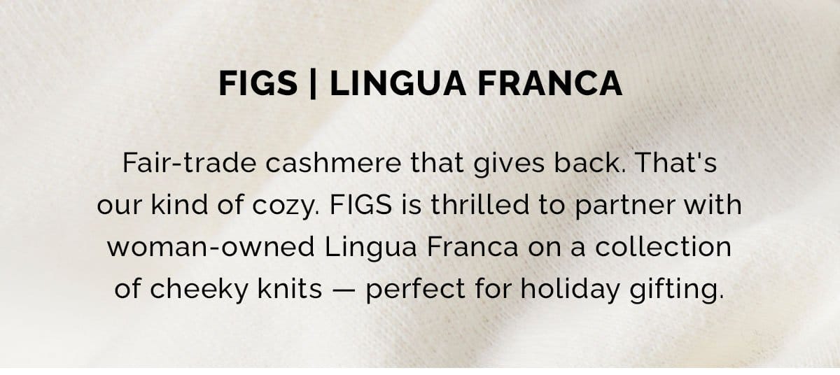 FIGs | Lingua Franca