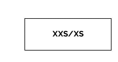 XXS/XS