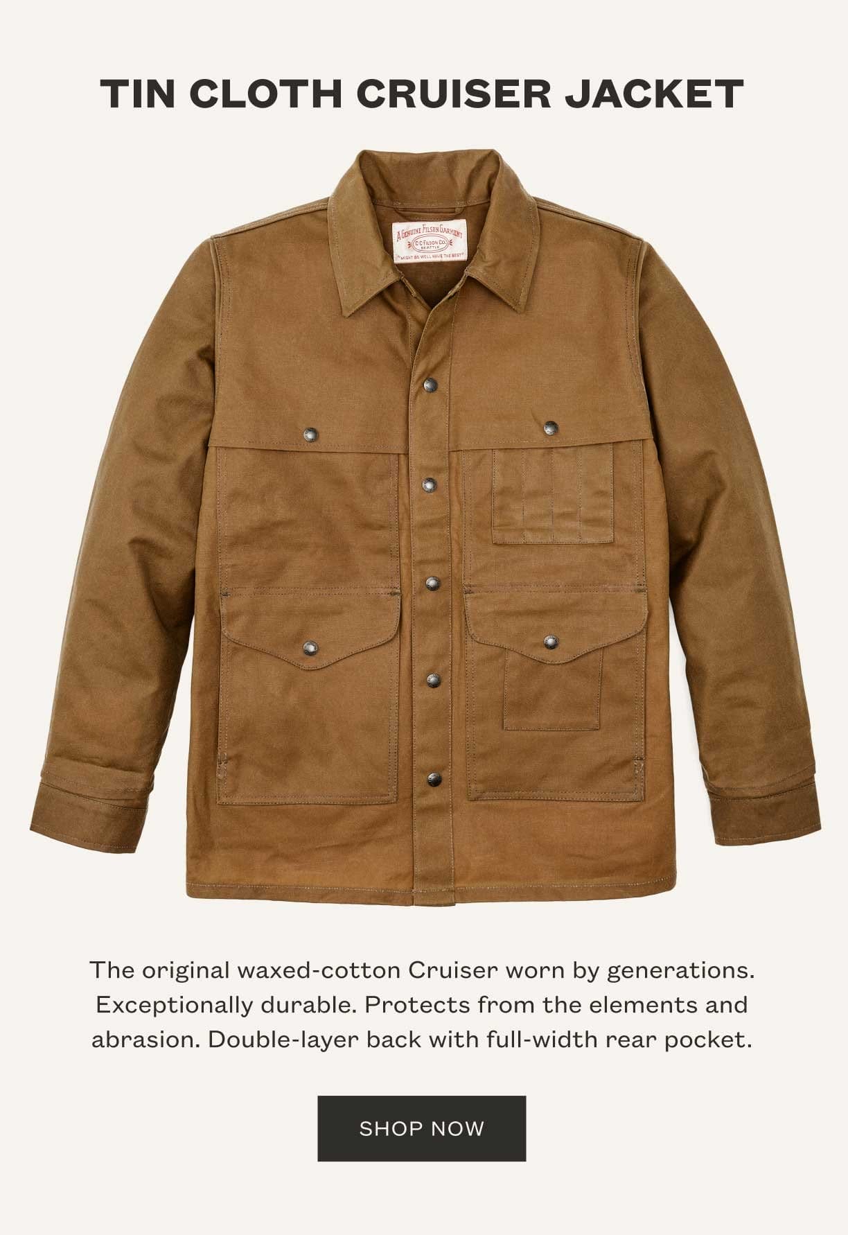 Tin Cloth Cruiser Jacket