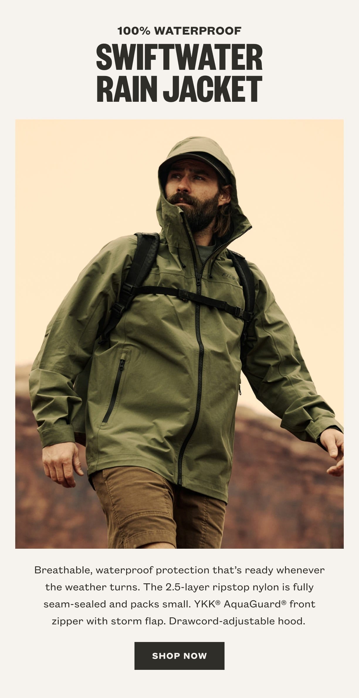 Swiftwater Rain Jacket