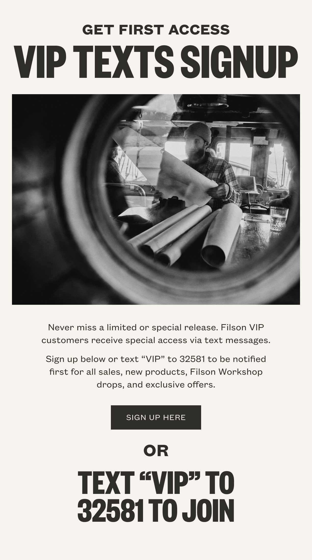 VIP TEXTS SIGNUP