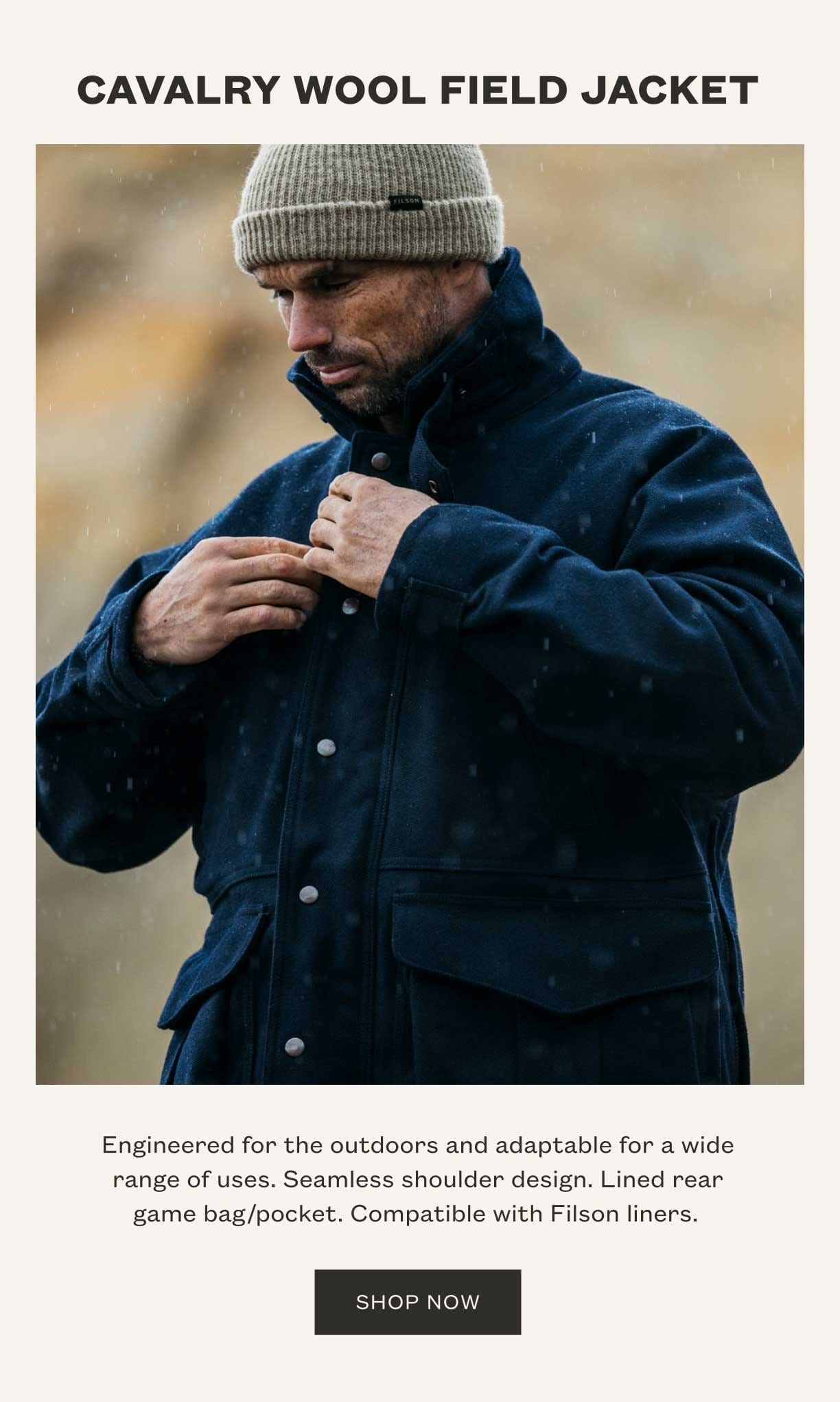 Cavalry Wool Field Jacket