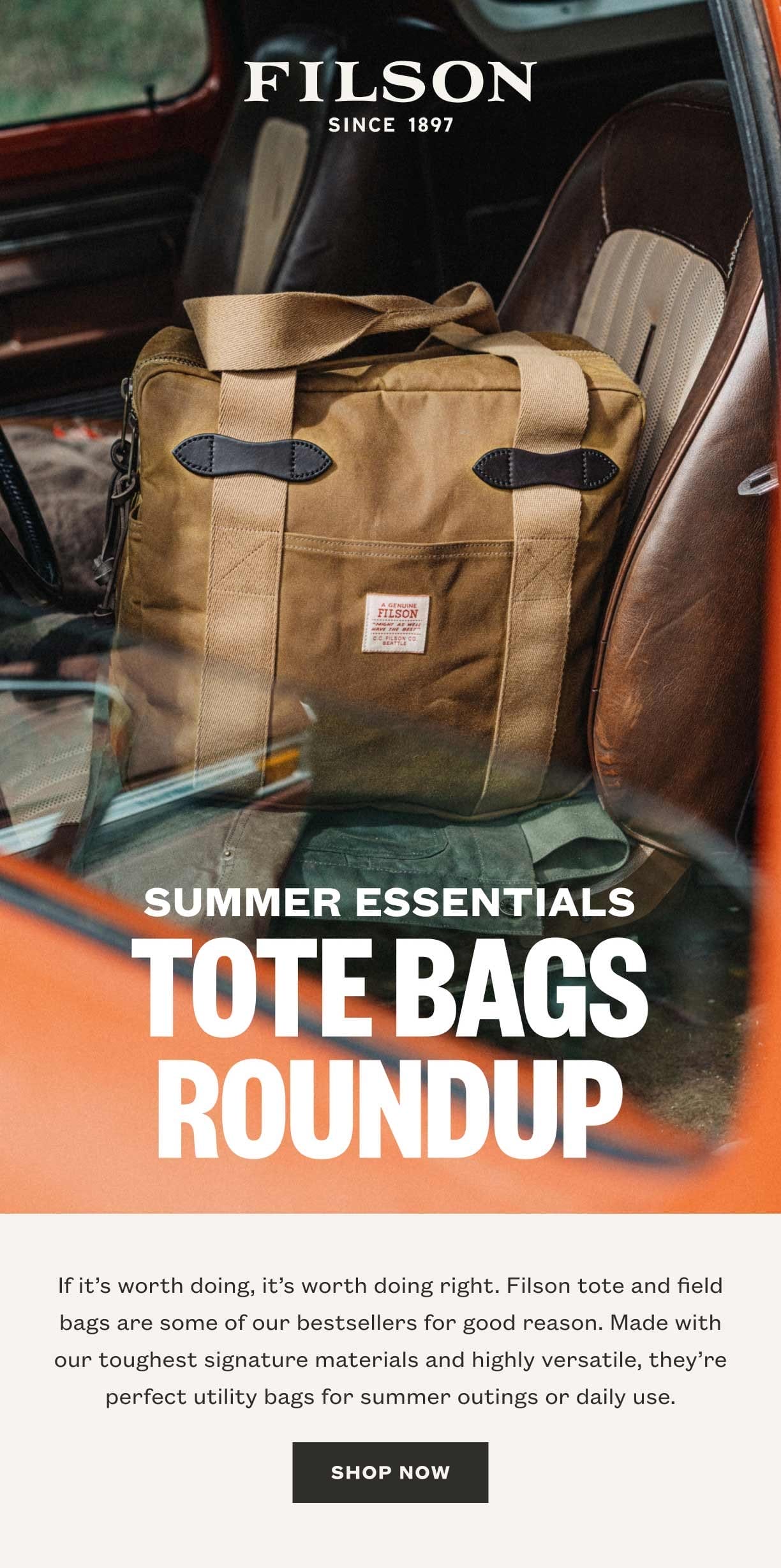 Filson Totes