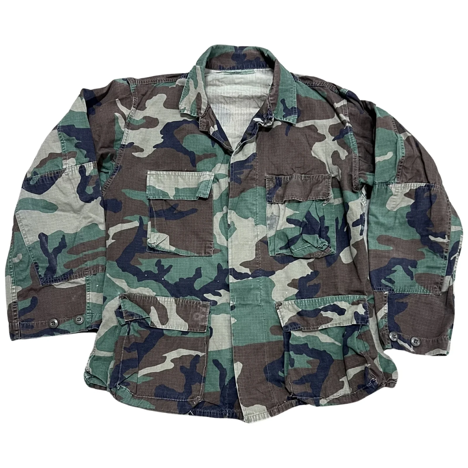 Image of Vintage Camo Field Coat (M)