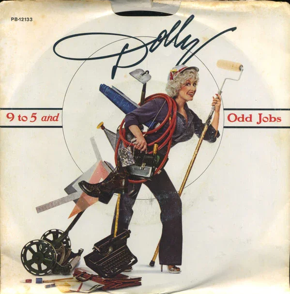 Image of Dolly Parton - 9 To 5 (7", Single, Styrene, Ind) (VG)4