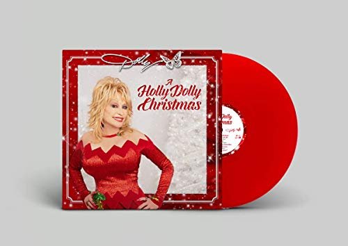 Image of Dolly Parton A Holly Dolly Christmas (Opaque Red Vinyl) - (M) (ONLINE ONLY!!)