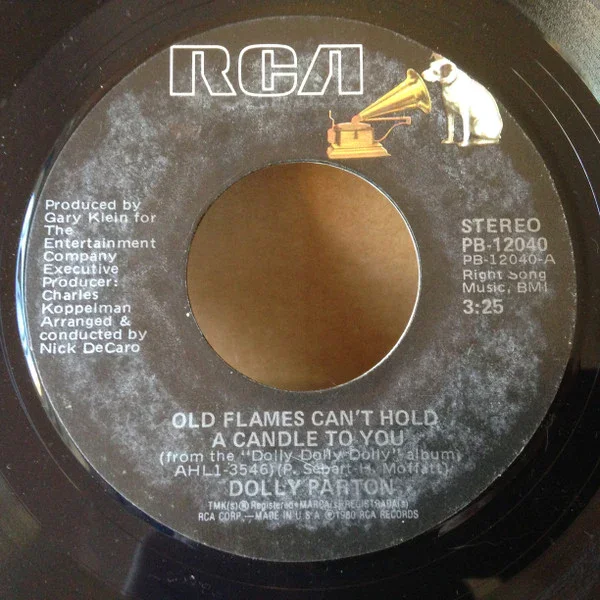 Image of Dolly Parton - Old Flames Can't Hold A Candle To You (7", Single, Styrene, Ind) (VG)3