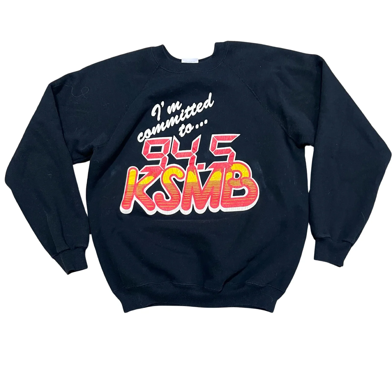 Image of Vintage 80's I'm Committed to...Sweatshirt (M)