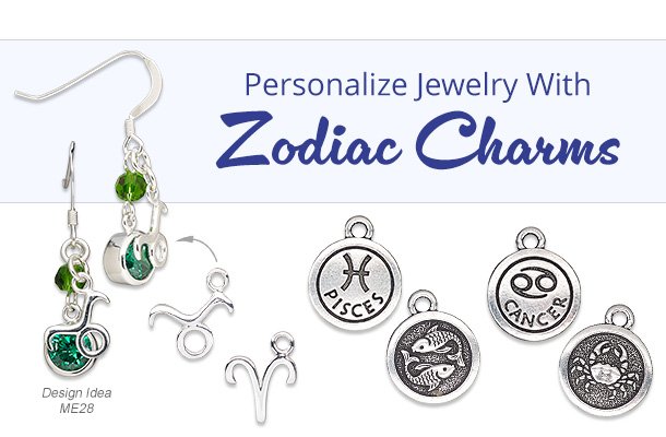 Personalize Jewelry with Zodiac Charms