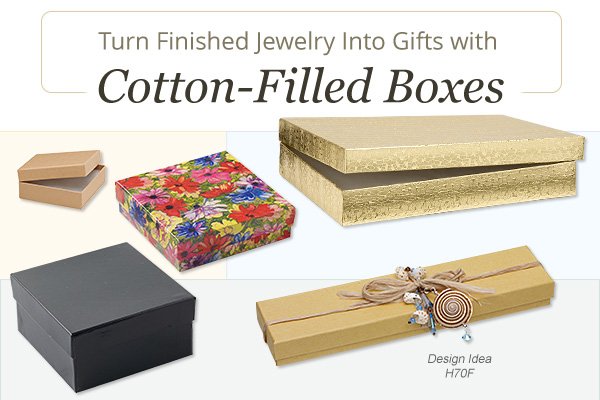 Cotton-Filled Boxes