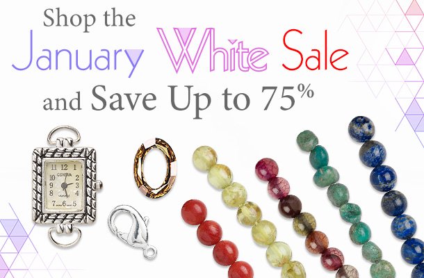 Shop the January White Sale and Save Up to 75%