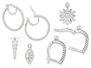 Sterling Silver Drops and Earring Findings