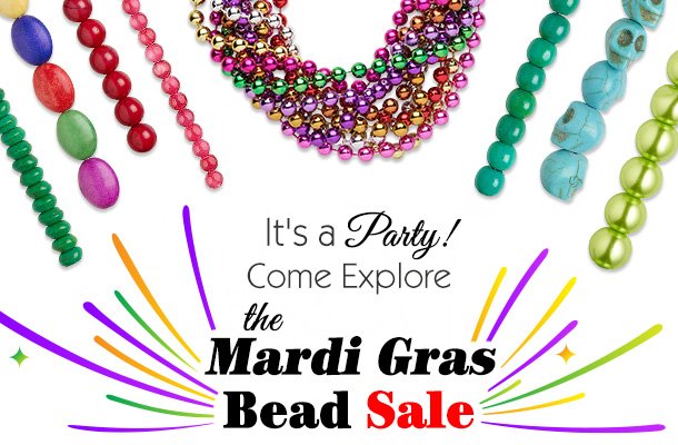 It's a Party! Come Explore the Madri Gras Bead Sale