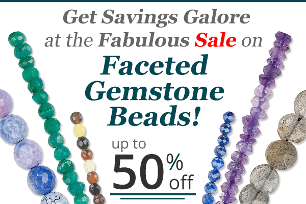 Faceted Gemstone Sale