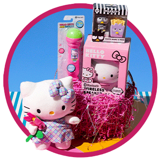 hello kitty and friends basket