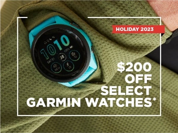 \\$200 off Select Garmin Watches