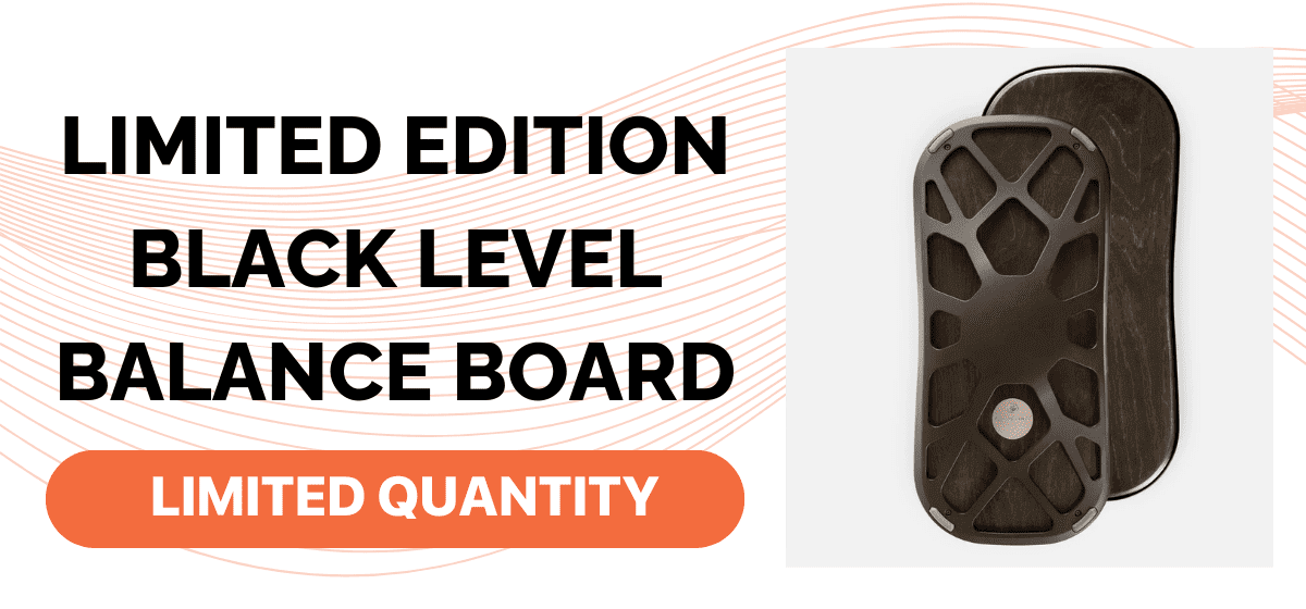 LIMITED EDITION BLACK LEVEL BALANCE BOARD LIMITED QUANTITY