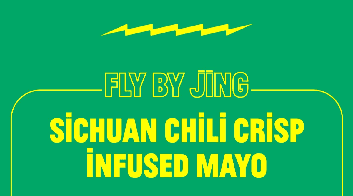 FLY BY JING. SICUAN CHILI CRISP INFUSED MAYO