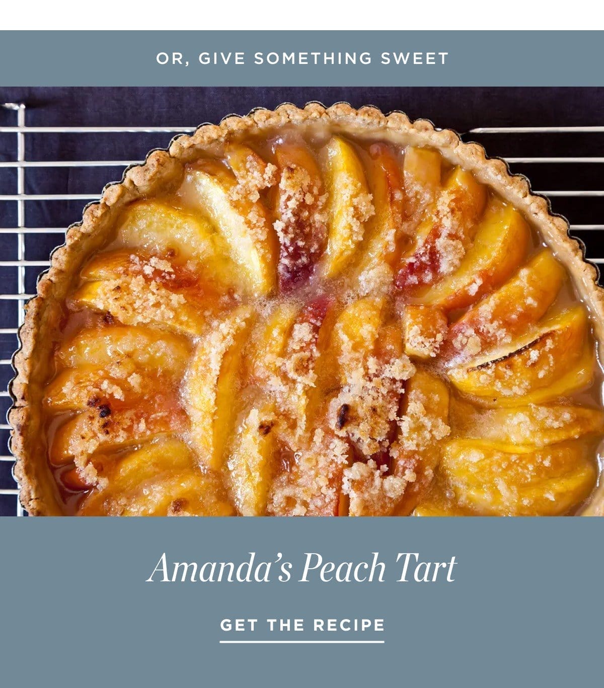 Amanda's Peach Tart