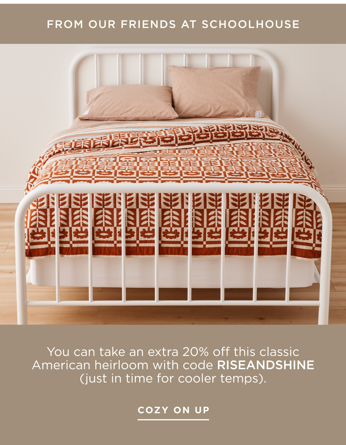 20% Off with Code RISEANDSHINE