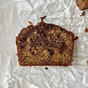 Nutella Swirl Banana Bread