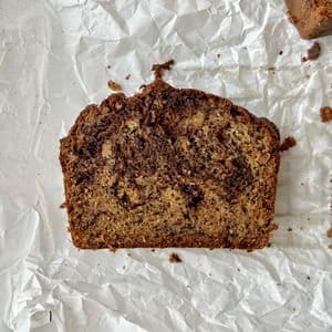 Nutella Swirl Banana Bread