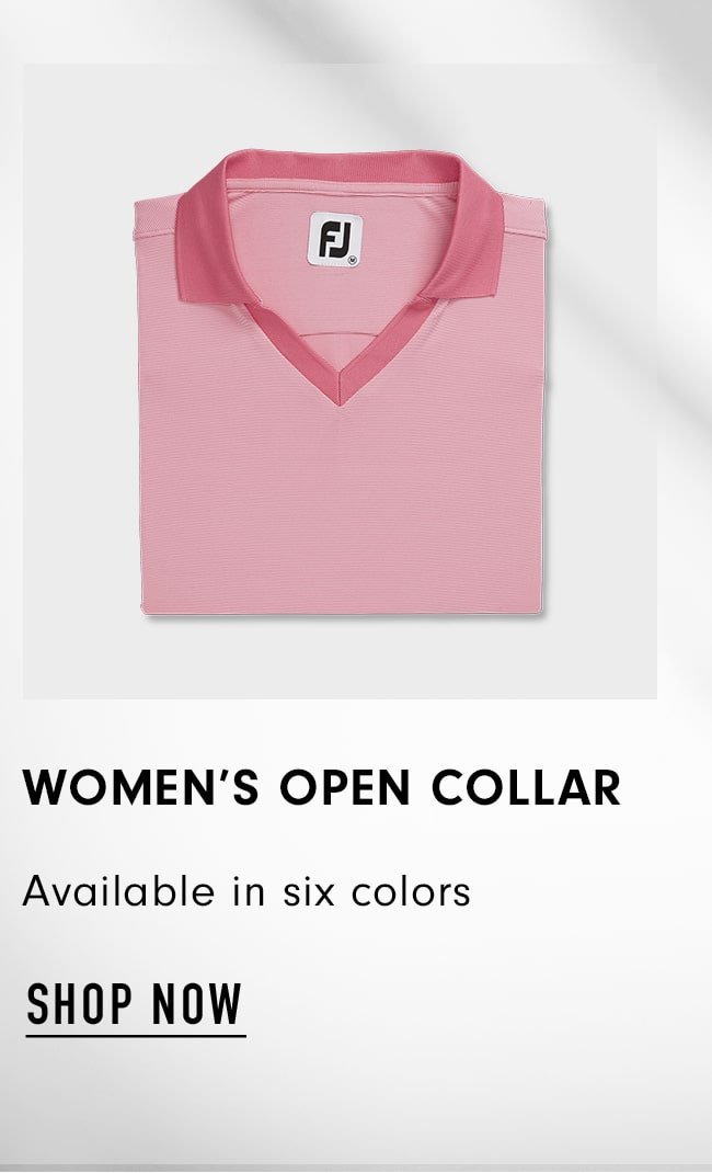 Women's Open Collar