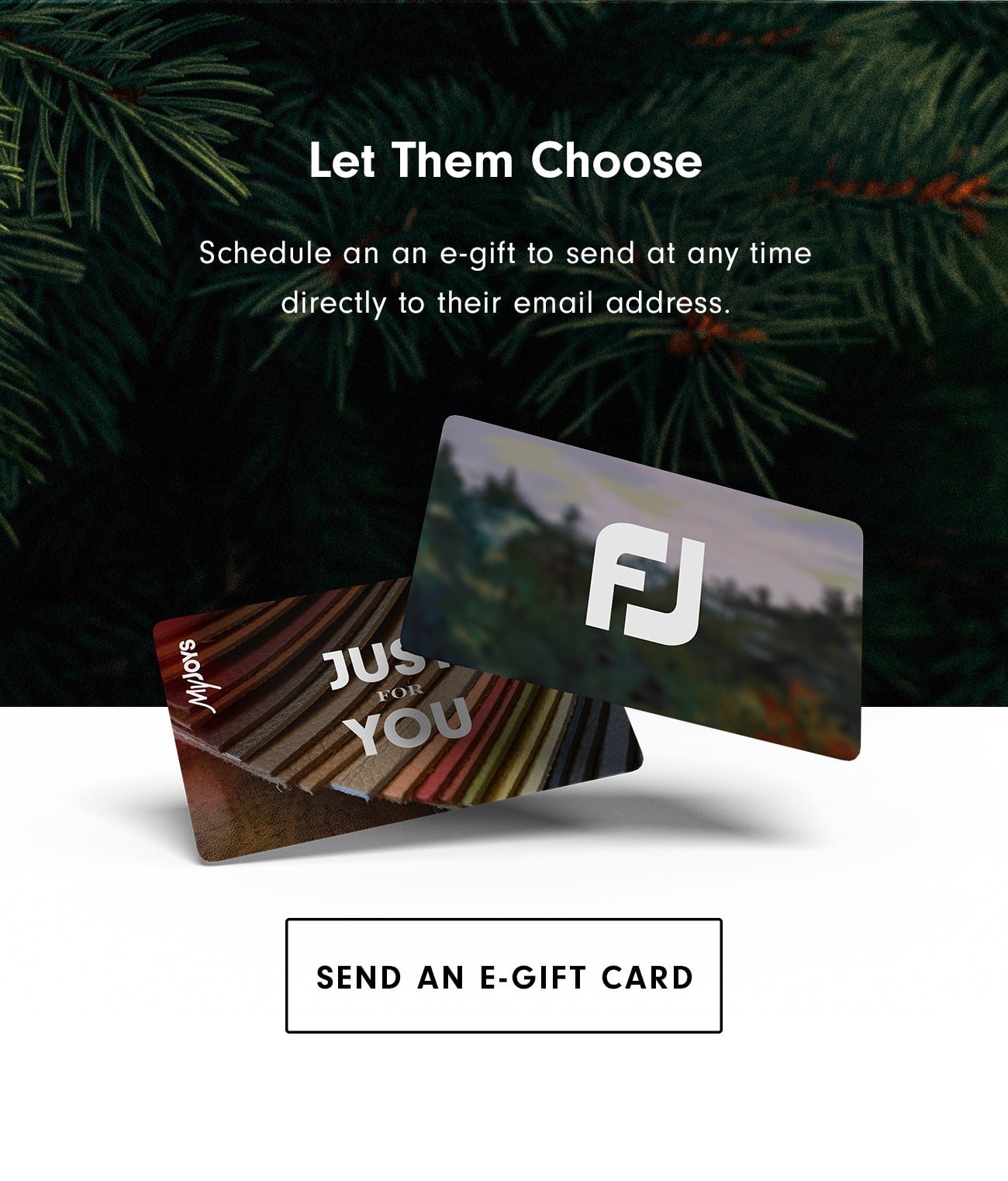 Send an E-Gift Card