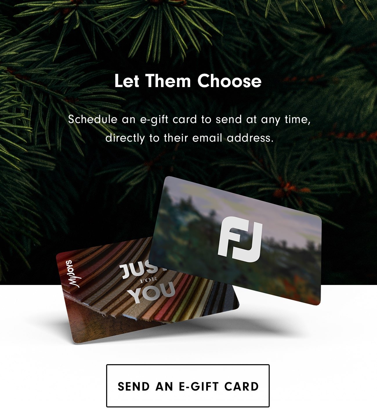 Send an E-Gift Card