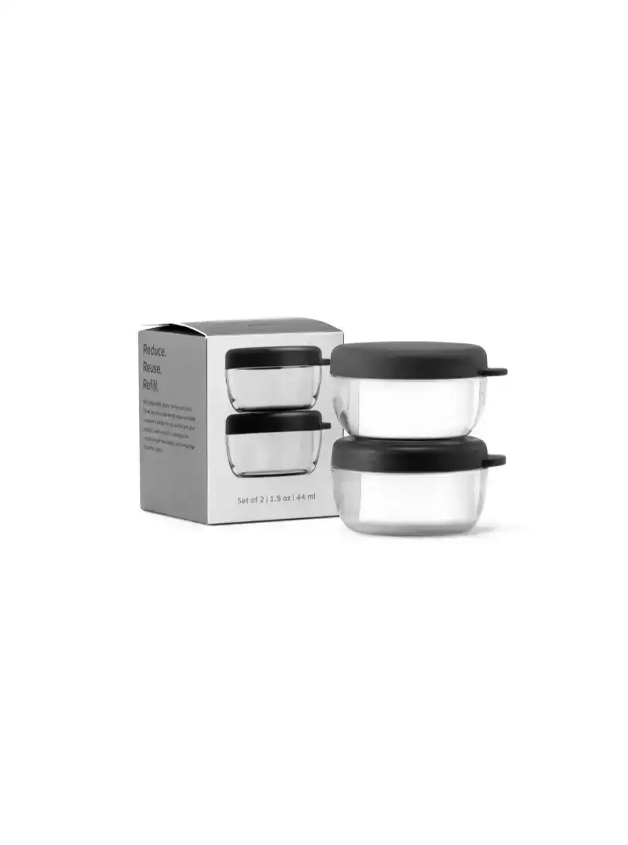 Image of Porter Dressing Containers - Black