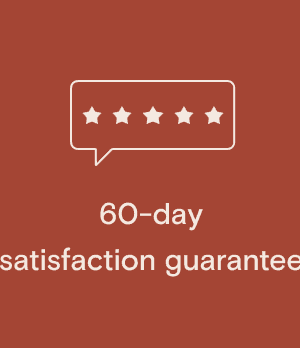 60-day satisfaction guarantee