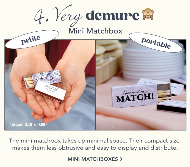 Mini Matchboxes