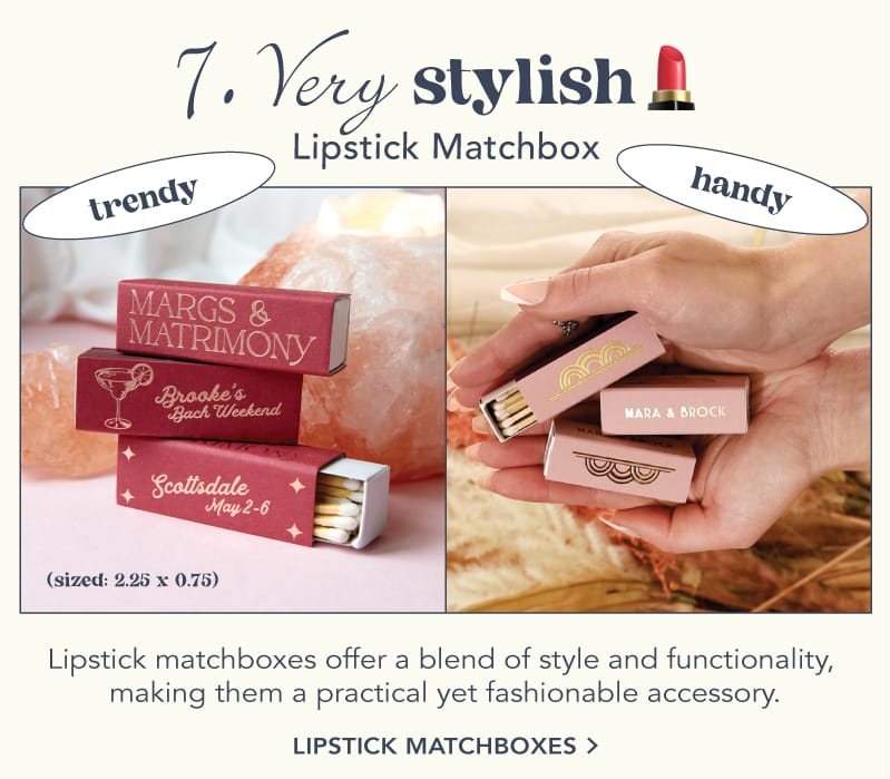 Lipstick Matchboxes